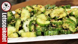 Spicy Cucumber Salad Asian Style