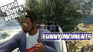 GTA V Funny Moments | Plane Glitch, Exploding Shit, & More |