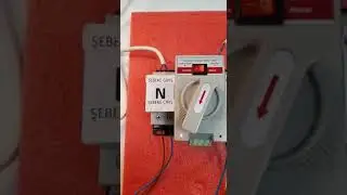 Karavanlar için 63 Amper Transfer Switch Öncelik Aktarımı