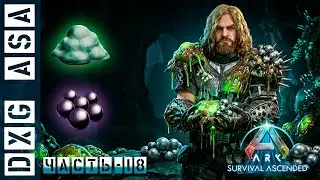 🦕ARK : Survival Ascended 4K. Тест сервера #18,  Органический полимер и Черный жемчуг, карта Рагнарок