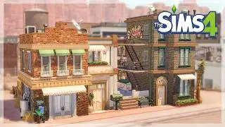 STRANGERVILLE APARTMENT COMPLEX 🌵| The Sims 4 Speedbuild | No CC
