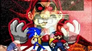 Sonic(Me) and Super Mario MUGEN Survival Superstar Show Part 5!!!