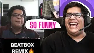 @tanmaybhat Reacting To His Kacha Badam And @GamerFleet Dance InIqooraidnights Finals 🤣🤣🤣