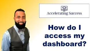 How do I access my dashboard