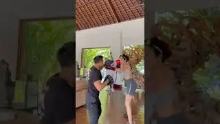 NIKITA MIRZANI & SAHABATNYA LAGI LATIHAN BOXING🔥🔥@CrazyNikmirREAL