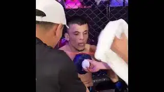 Секундант дал леща бойцу 