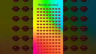 find the odd emoji 