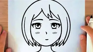 HOW TO DRAW  ANIME GIRL