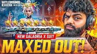 ₹140K 🔥 MAXED OUT 7-STAR NEW GALADRIA X-SUIT OPENING  M416 GLACIER | FALCON BHAI
