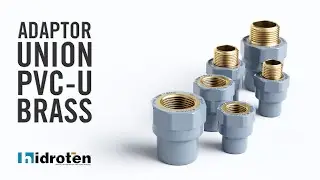 Adaptor union PVC-U / Brass