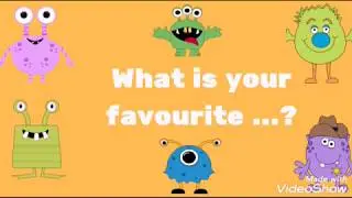 What is your favourite...? Questions for kids