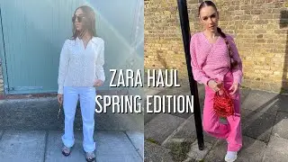 NEW IN ZARA HAUL | TRY ON SPRING EDITION | ELLIE YATES