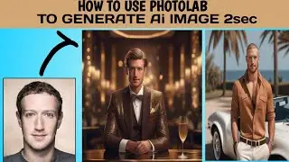 How to generate amazing Ai image with PHOTOLAB in Just 2sec for free #photolabediting
