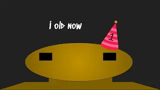 I’m one year old now
