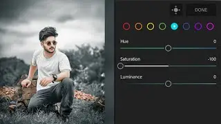 Blue and brown tone lightroom photo editing | Lightroom photo editing tutorial | lr editing