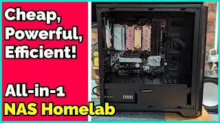 The Perfect Beginner's Homelab? Build & Power Efficiency - Only 40W!