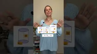 Как легко запомнить формулы объёма фигур  #математика #огэ #reels