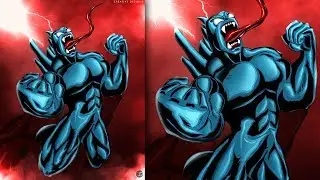 Inking the Character in Adobe Illustrator - Timelapse
