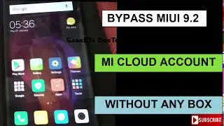 Miui 9.2 Latest Bypass Mi Account ON ALMOST ALL XIAOMI ANDROID 7 0 (Work-Miui9.2)