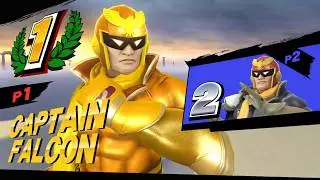 Falcon vs Falcon - Super Smash Bros. for Wii U (ONLINE GAMEPLAY SESSION)