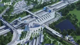 HS2 Interchange station animation