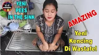 A BROKEN TOILET FORCED YENI TO URINE HERE