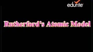 Rutherford's Atomic Model