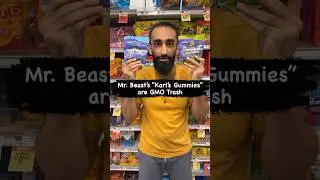 Mr. Beast’s “Karl’s Gummies” are GMO Trash #mrbeast #mrbeastshorts #gummy