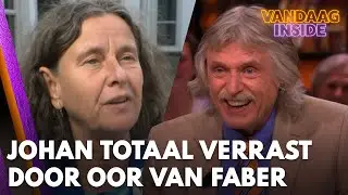 Johan totaal verrast door oor van Marjolein Faber: 'Groter dan Pieter van Vollenhoven!'