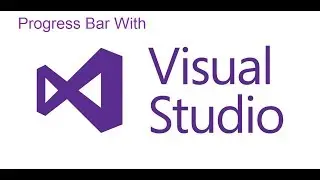 Make a progress bar in visual studio-for begginner programmers.