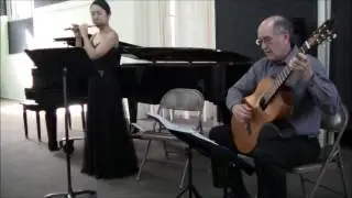 Recuerdos de la Alhambra by Francisco Tárrega, performed by Yuki Isami and Jim Bosse