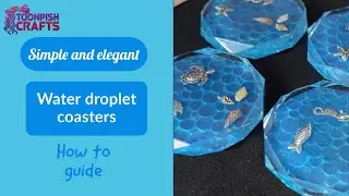 Water effect in resin - a simple how to