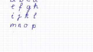 Basisschrift ABC, Schreibschrift, Schnüerlischrift, Blockschrift