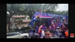 Indian Team ready for celebration in Mumbai