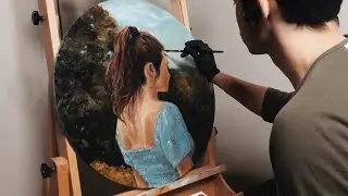 Sketches of Summer - Painting Madeline