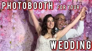 LED PHOTOBOOTH for your WEDDING!🥂#USA #NYC #Brooklyn #Wedding #PhotoBooth #event #party