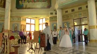 Венчание Дианы и Владимира.Свадебное видео.
