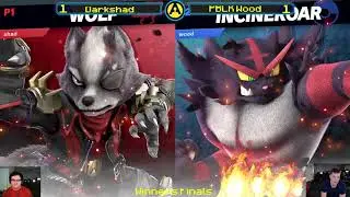 PBLK Wood(Incineroar) vs Darkshad(Wolf, Shulk)  Arcade Legacy #51 SSBU  Winners Finals