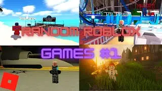 RANDOM ROBLOX GAMES #1: I'm back!