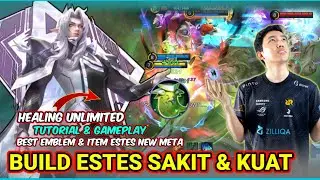 ESTES FULL SUPPORT!! BUILD ESTES TERSAKIT & TERKUAT 2023 MOBILE LEGENDS