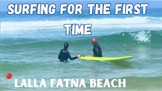 Trying to surf for the first time | Safi, Morocco |4K|