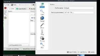 port scanning with Nmapsi4 dream walker
