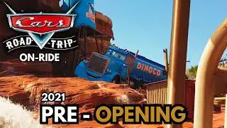 [2021 PRE-OPENING] Cars Road Trip - On Ride - Disneyland Paris