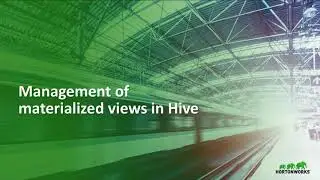 Accelerating query processing with materialized views in Apache Hive