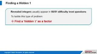 V2. Finding a Hidden “1”