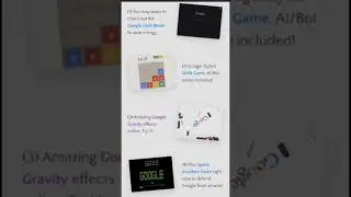 Google Mirror (Just for Fun) !! | Entertainment | Google Games