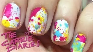 The Carrie Diaries Inspired Nails