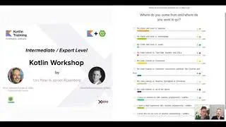 J-Spring 2021: Urs Peter & Jeroen Rosenberg - Intermediate / Advanced Kotlin Workshop