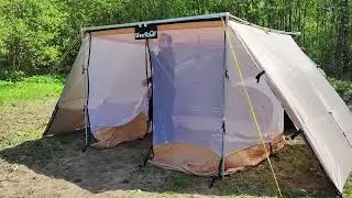 УСТАНОВКА ПРОТИВОМОСКИТНОЙ СЕТКИ USE-ROOF. Инструкция 3