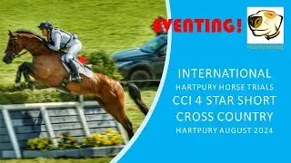 Cross country action from the CCI 4*S at the International Hartpury Horse Trails 2024 part 2